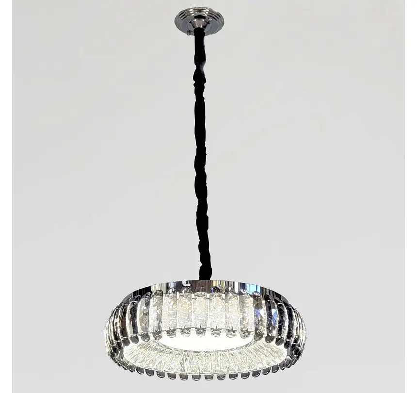 Стельова кришталева LED-люстра Artlight MT015/500CH, хром і димчасте скло, 100 Вт, від 10-18 м² - фото 3