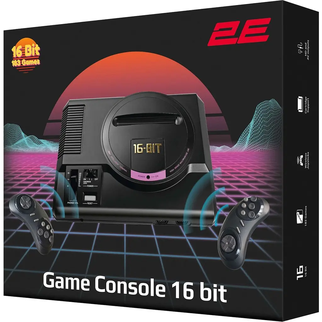 Ретро ігрова приставка 2Е 16-bit 188 in 1 [2E16BHDWS188] [128573] - фото 10