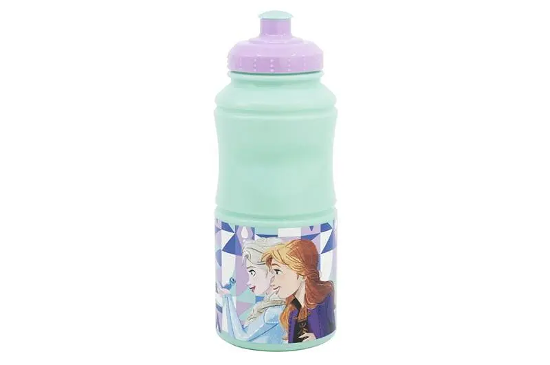 Пляшка спортивна дитяча Stor Frozen ice magic для води 380 мл BPA free (74255)