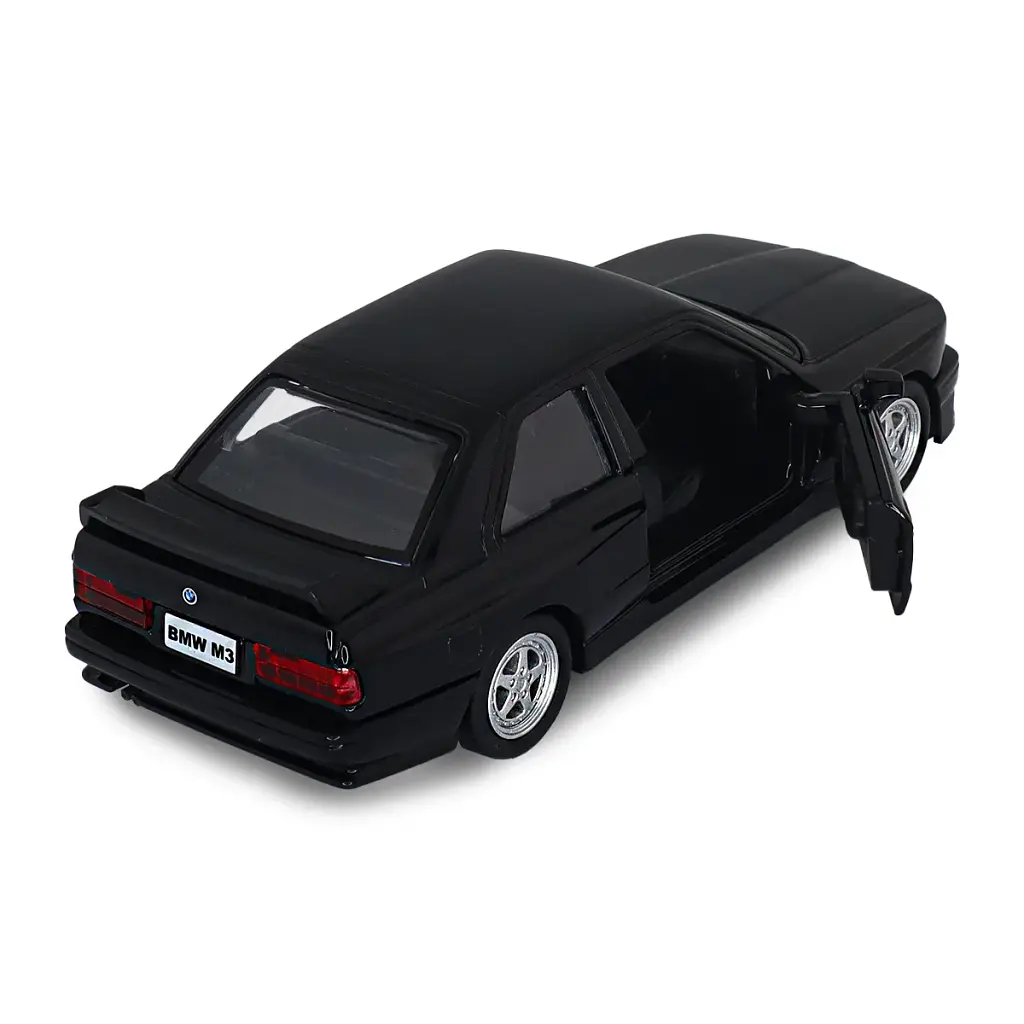 Масштабна модель автомобіля TechnoDrive BMW M3 1987 (чорний) (250395U) - фото 2
