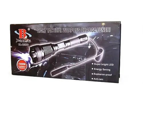 Тактичний ліхтарик BL Q3888-T6 3 18650 battery Police - фото 4