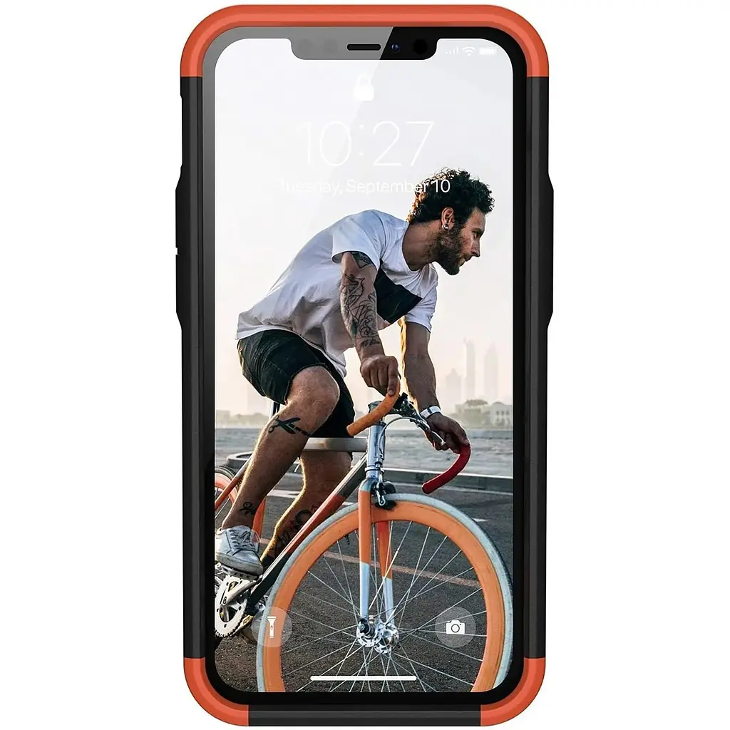 Оригинальный противоударный чехол UAG Civilian для iPhone 12 Mini (5.4") Olive (11234D117272) - фото 4