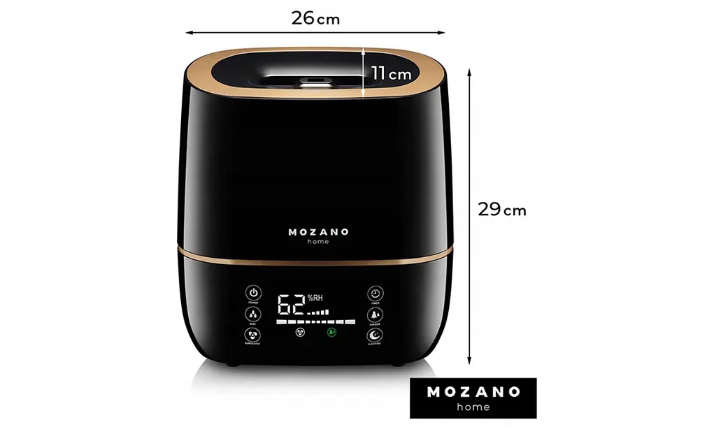 Зволожувач повітря Mozano Ultrasonic Air 5L з аромотерапією Black - фото 7