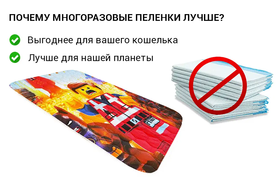 Багаторазова пелюшка для собак AquaStop арт.16 60х60 см - фото 3
