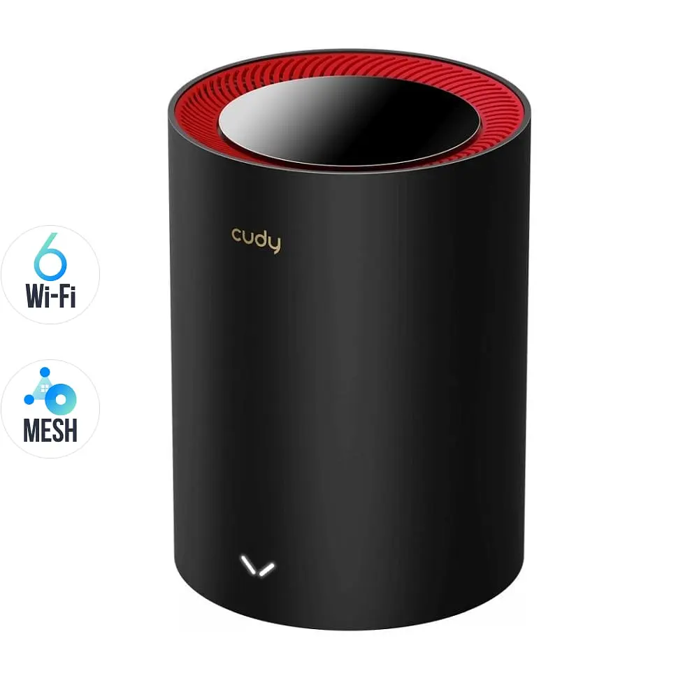 Маршрутизатор WiFi Mesh-система WiFi 6 2.5G Cudy M3000 Black (1-Pack) дводіапазонний AX3000 (73-00519) - фото 10