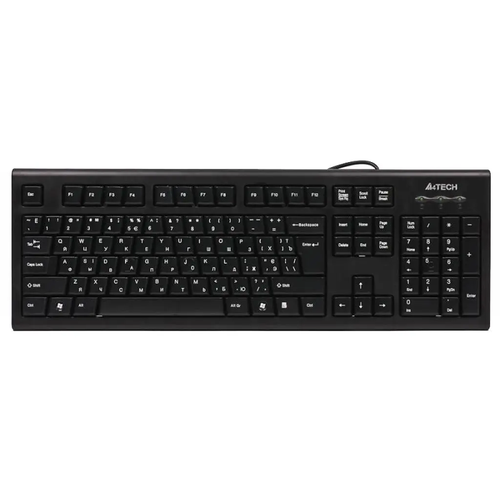 Комплект A4Tech KRS-8572 USB Black - фото 2