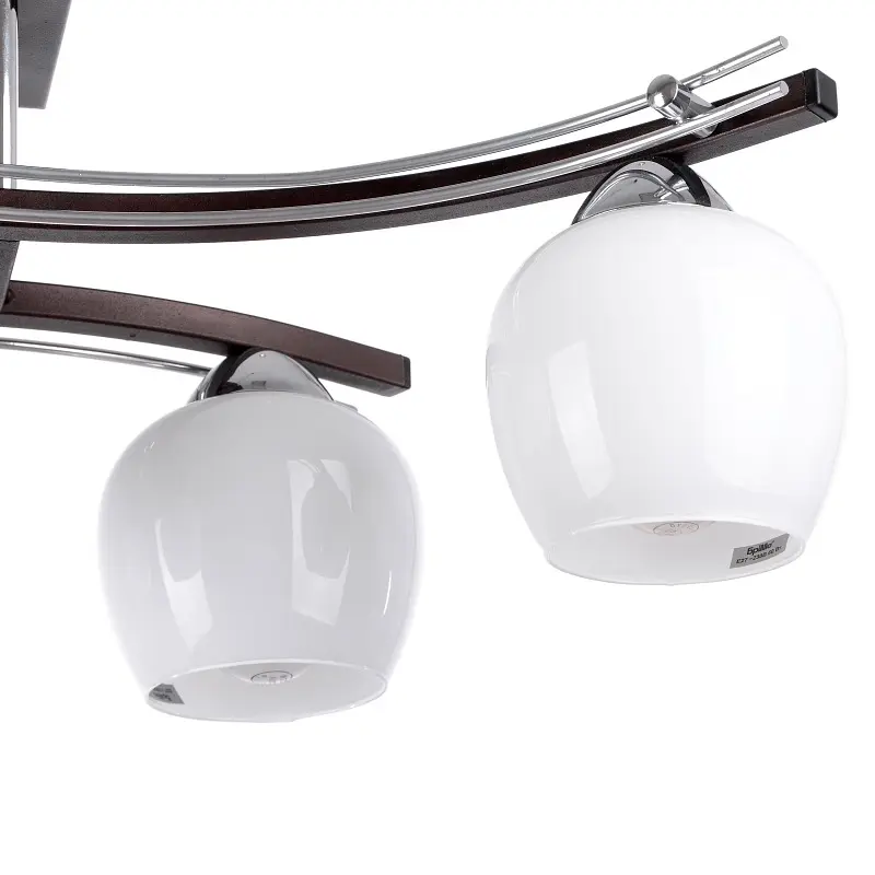 Люстра потолочная Brille классическая в зал E27 60W BR (LK-543C/4) - фото 3