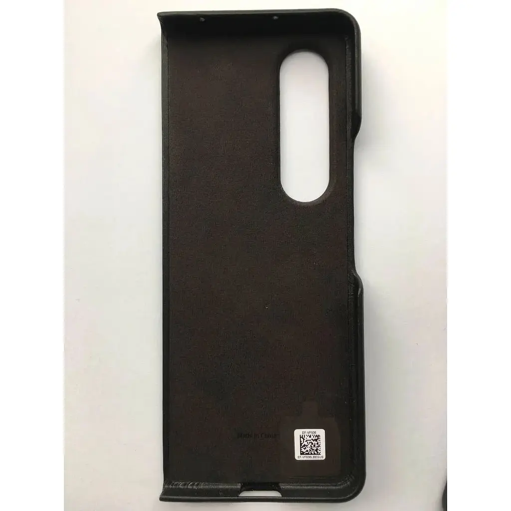 Оригінальний шкіряний чохол Samsung Leather Cover F936 для Galaxy Z Fold4 Black EF-VF936LBEGUA - фото 8