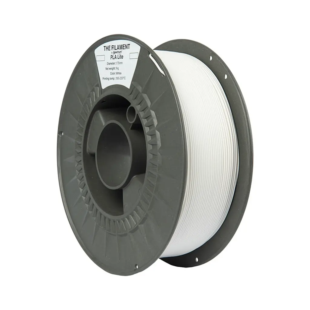 Пластик для 3D-принтера The Filament PLA Lite 1.75mm WHITE 1kg (TF-24218)