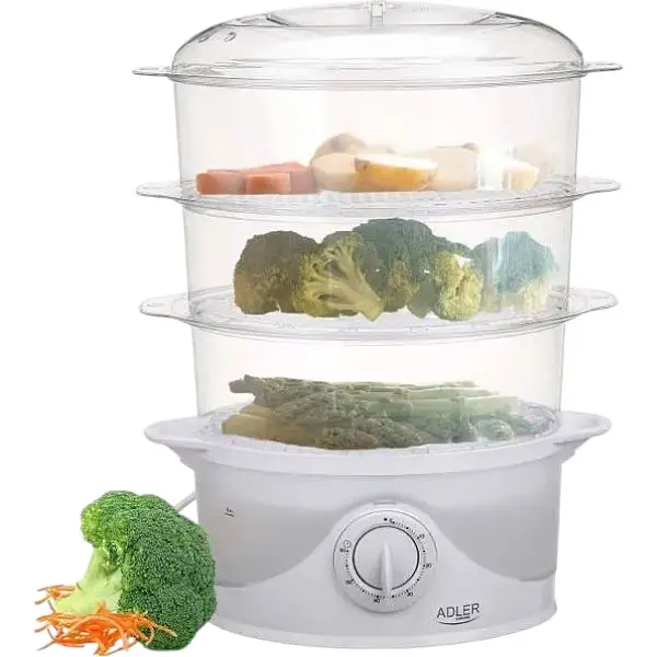 Пароварка Adler AD 633 800 Вт - фото 3