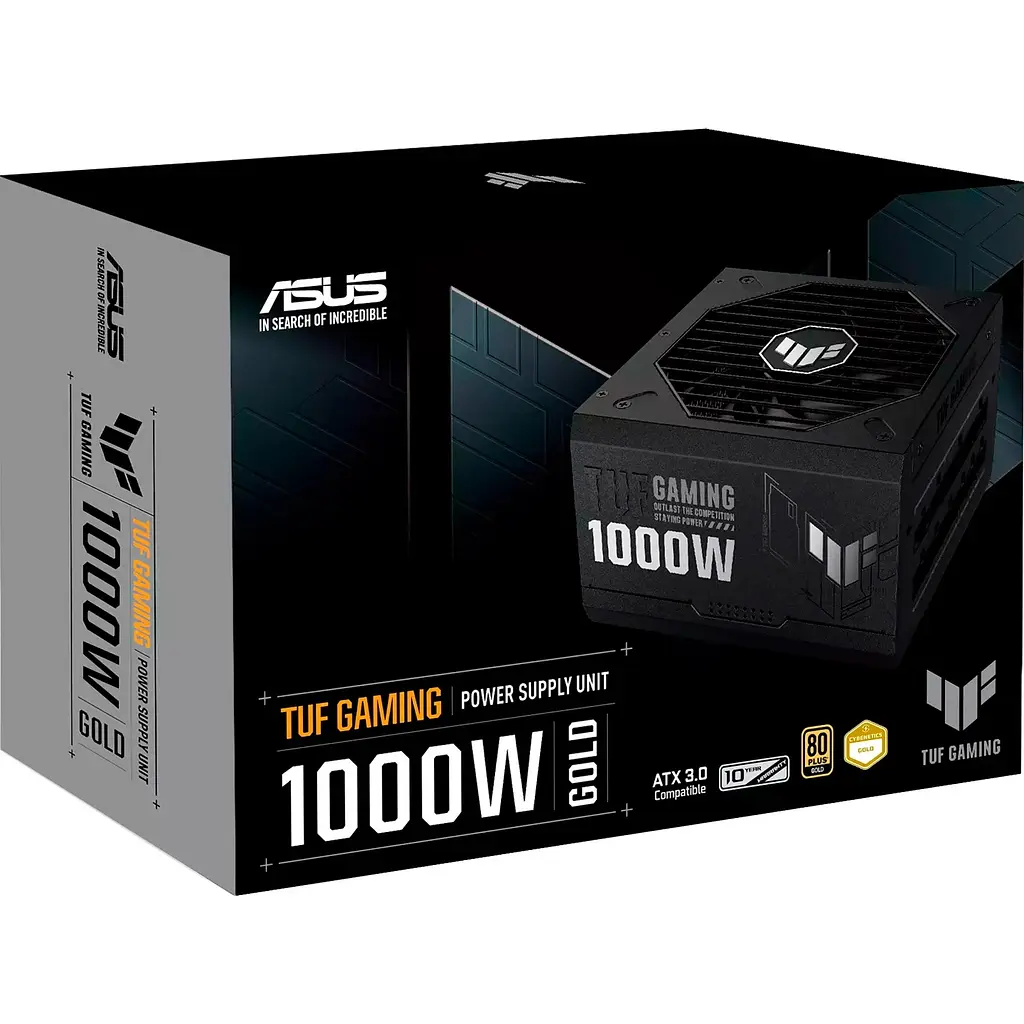 Блок питания Asus TUF Gaming 1000W Gold (90YE00S1-B0NA00) [93740] - фото 9