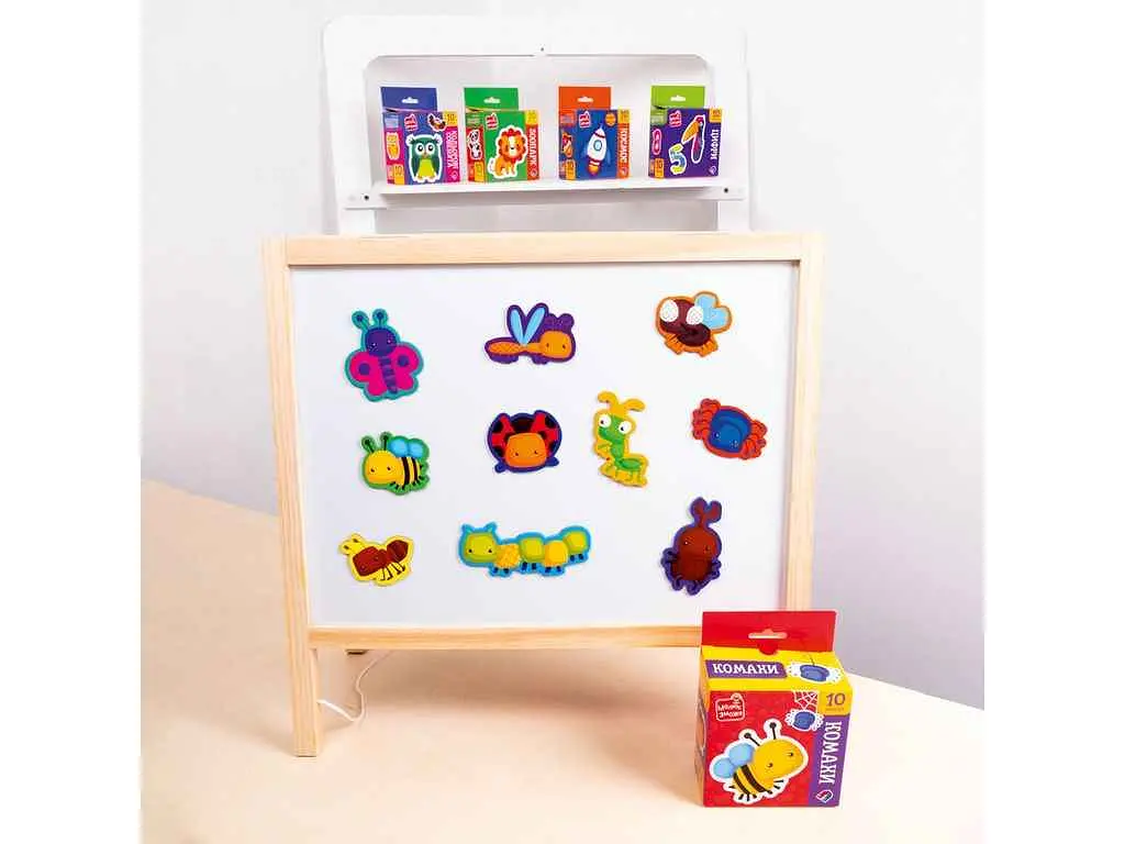 Гра розвиваюча VLADI TOYS "Комахи" набір магнітів VT3106-32 - фото 2