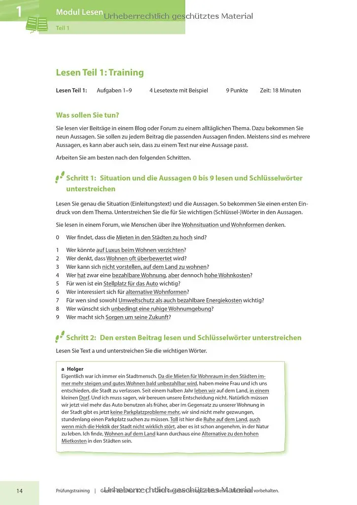 Prufungstraining DaF: Goethe-Zertifikat B2 als E-Book mit Audios online - фото 9