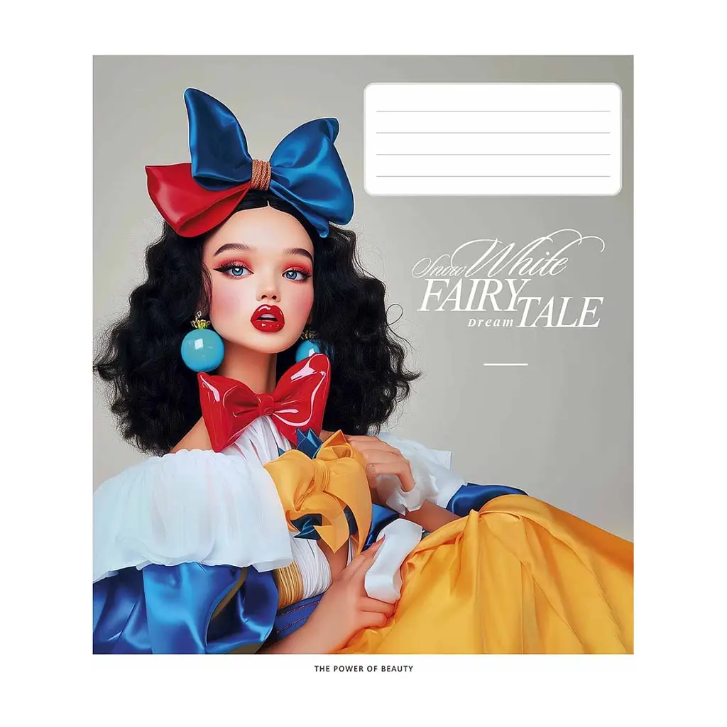 Зошит Школярик Fairytale 48 аркушів клітинка (048-3542K), в асортименті - фото 4