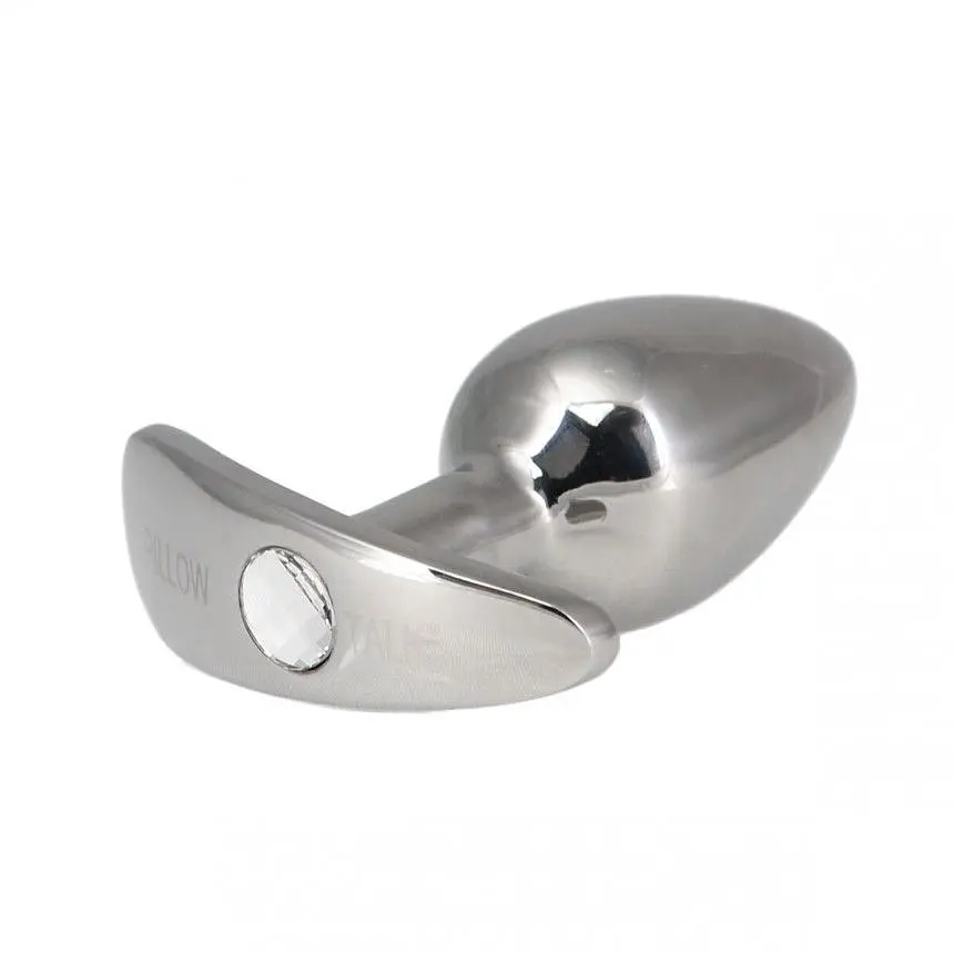 Анальна пробка Pillow Talk Sneaky Luxurious Stainless Steel Anal Plug, 6х2.5 см - фото 2