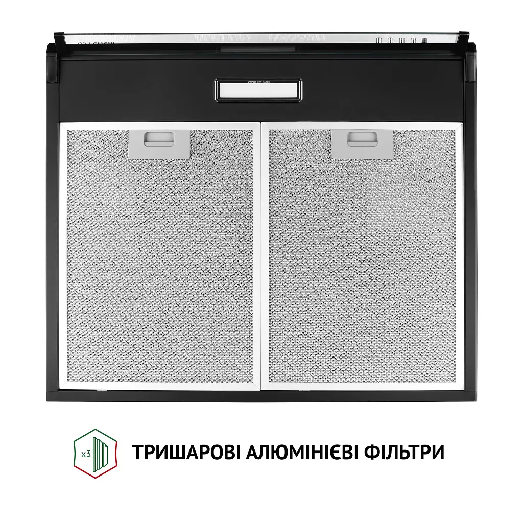 Витяжка плоска Perfelli PL 6144 BL LED - фото 7