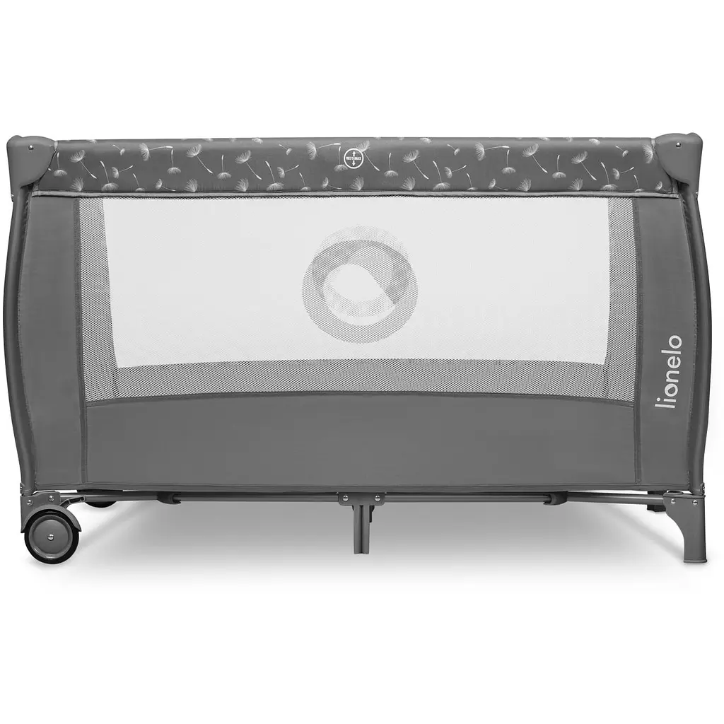 Манеж-кроватка Lionelo Stefi Plus Grey White, серо-белый (LO-STEFI PLUS GREY WHITE) - фото 2