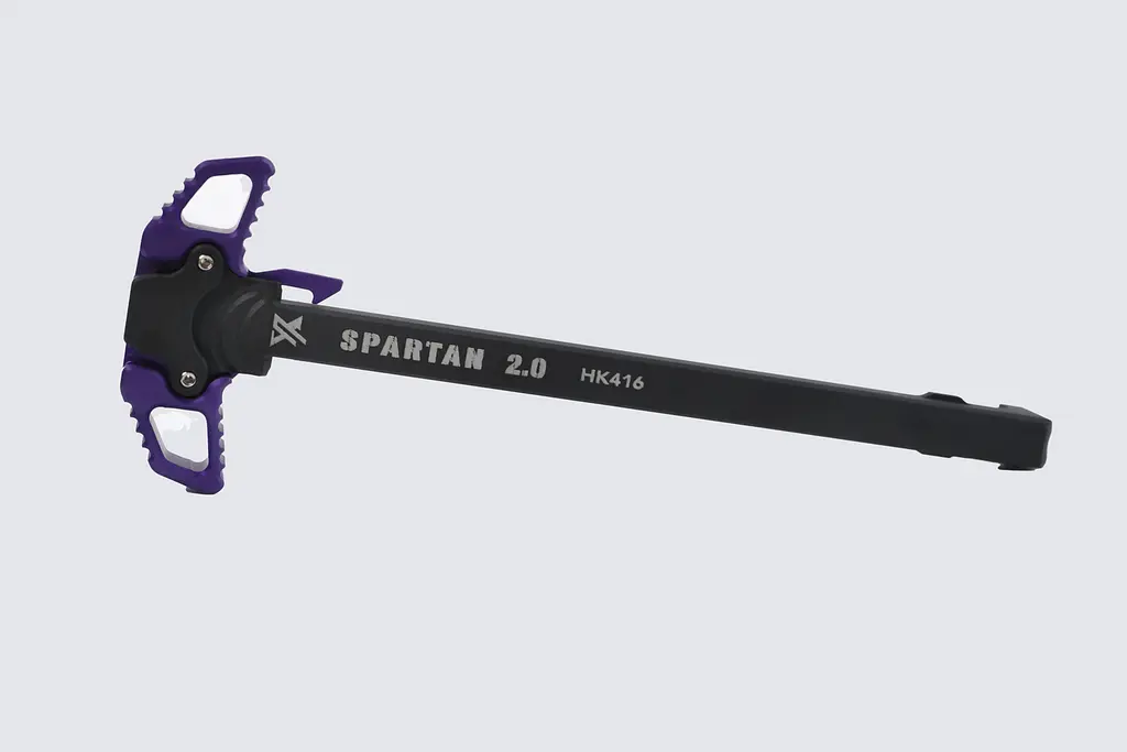 Руків’я зведення XGun SPARTAN 2.0 двостороннє для HK 416. Колір: Рurple - фото 2