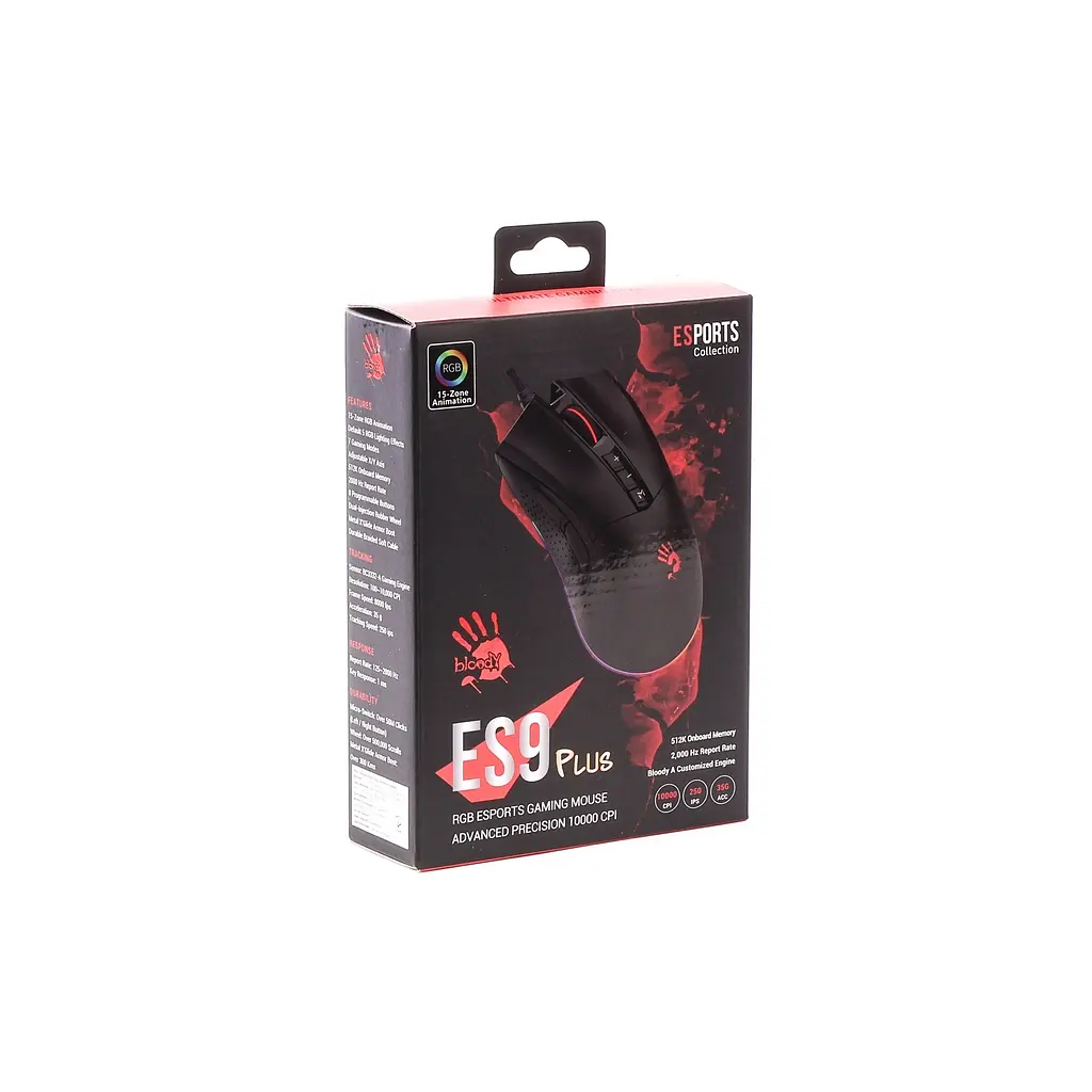 Мышка A4Tech Bloody ES9 Plus USB Black (4711421971515) - фото 6