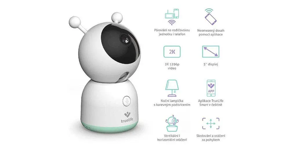 Видеоняня TrueLife NannyCam R7 Dual Smart - фото 4
