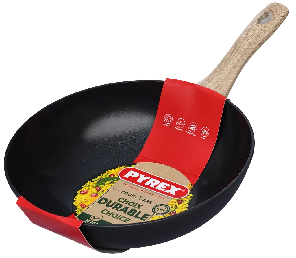 Сковорода Cook&Care 28 см, WOK Pyrex kuh0016680