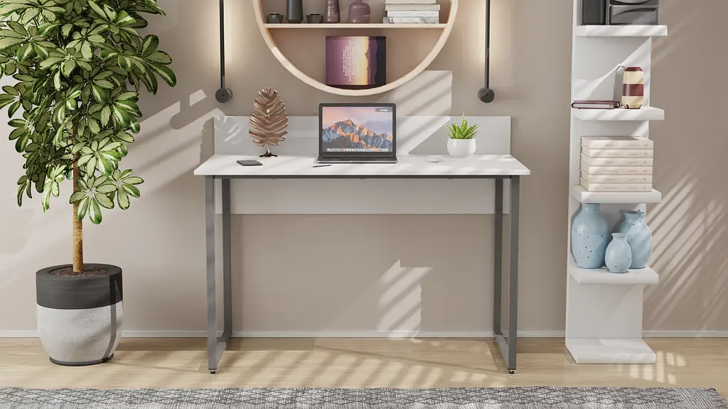 Комп'ютерний стіл Ferrum-decor Скай 75x100x60 сірий ДСП Білий 16мм (FRD-101531) - фото 4