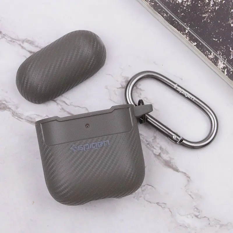 Футляр SGP Shockproof для наушников Airpods 1/2 Grey - фото 5