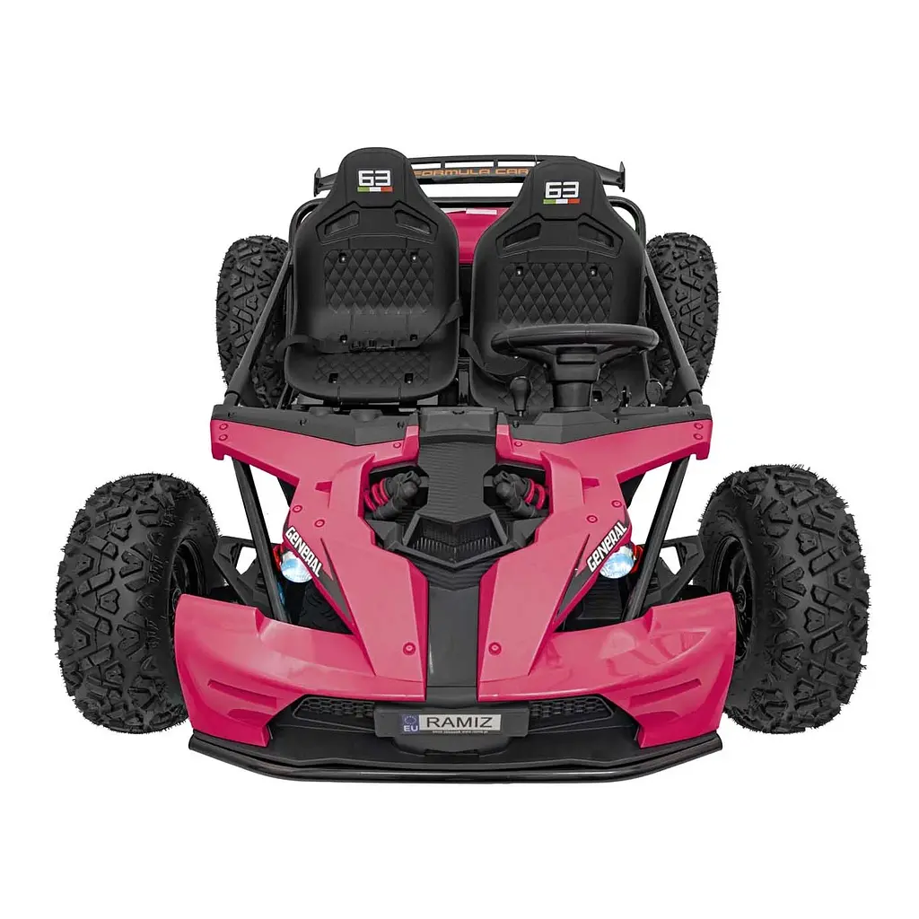 Дитячий електромобіль Ramiz General 63 12 В,Rose (PA.SX2358.ROZ) - фото 16