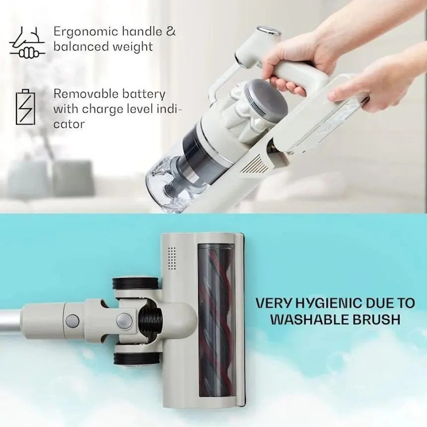 Аккумуляторный пылесос Klarstein LARMA (10040033) - фото 5