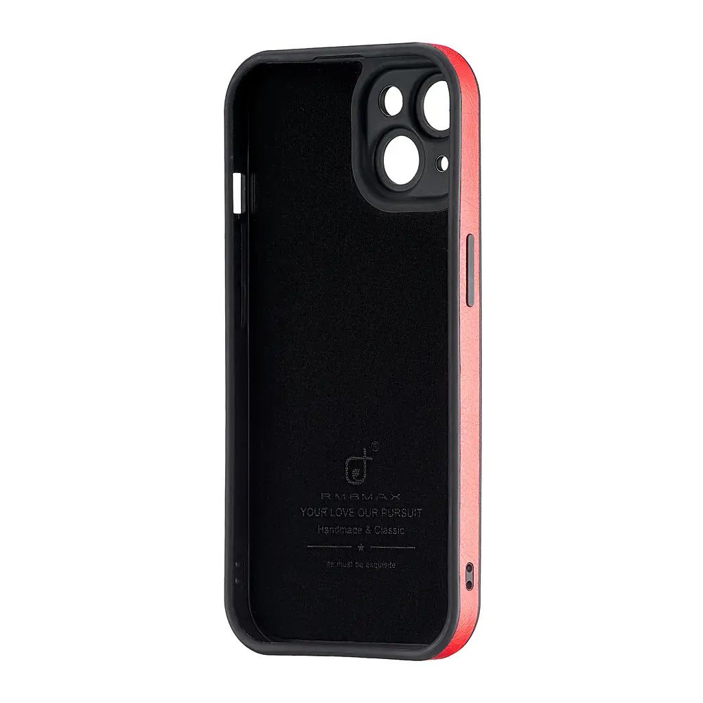 Чохол Jinduka Leather Protected Camera iPhone 15 Red - фото 3