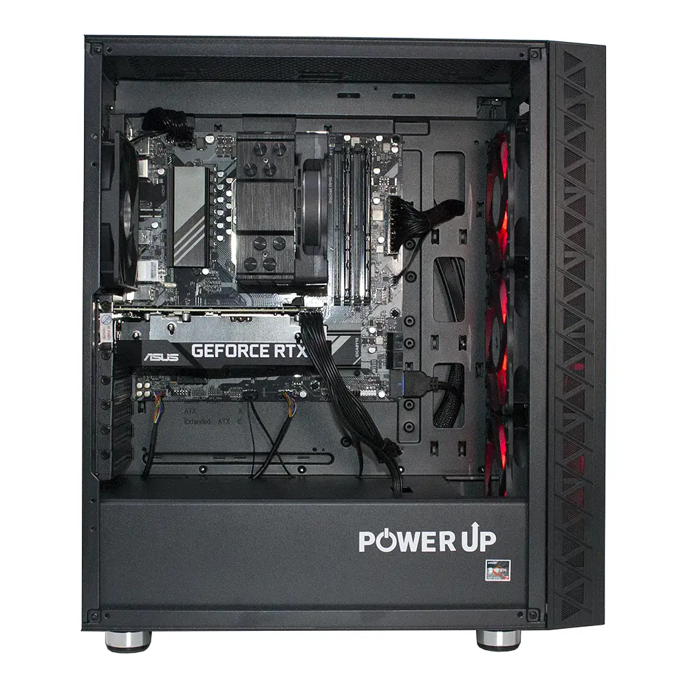 Игровой компьютер Power Up GamePC Lite #315 Core i3 14100F/32GB/SSD 1TB/GeForce RTX 4060Ti 8Gb - фото 3