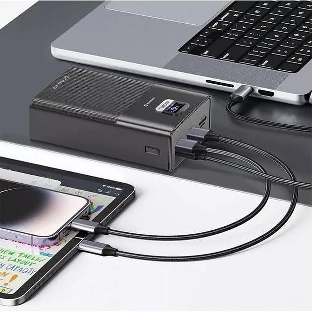 Зовнішній акумулятор Proove Giant Lite 40000mAh 22.5W Dark Gray (PBGI20312201) [117505] - фото 4