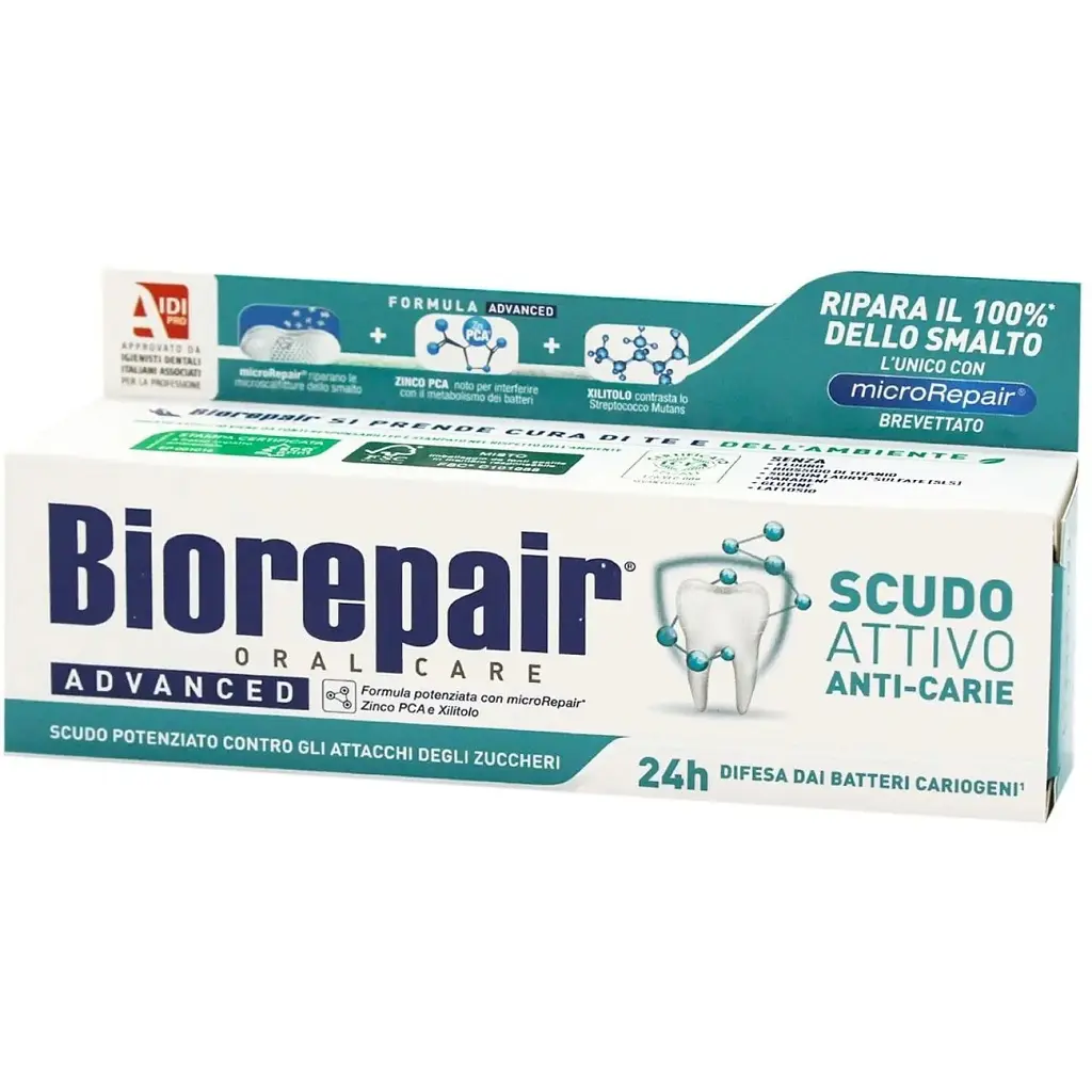 Зубна паста Biorepair Pro Досконалий захист 75 мл (8017331064078)