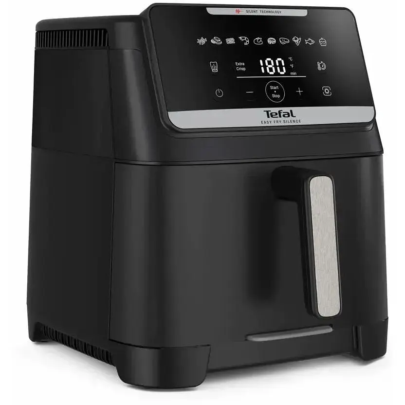 Мультипечь Tefal Easy Fry Silence XXL 1800Вт 7 л черный - фото 2