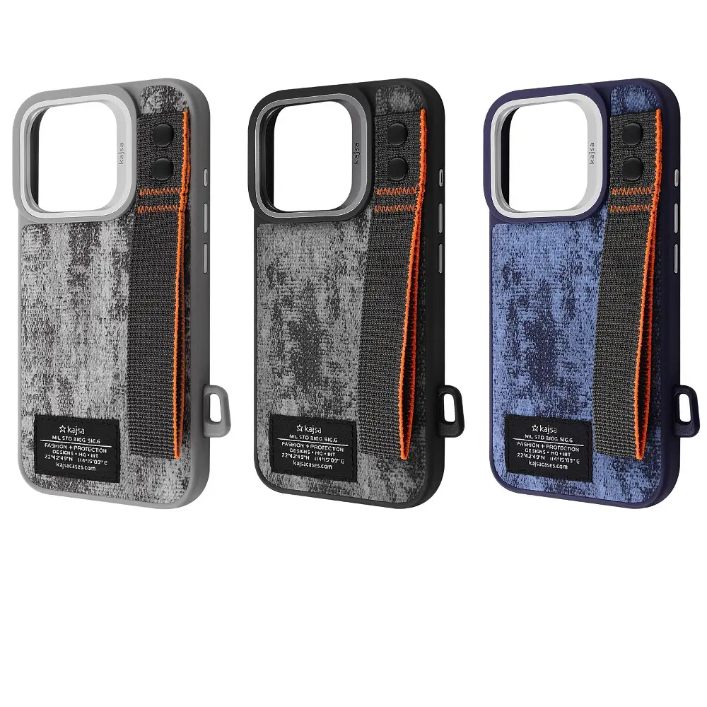 Чохол Kajsa Outdoor Collection Tie Dye with Magnetic Ring iPhone 16 Pro Max в асортименті
