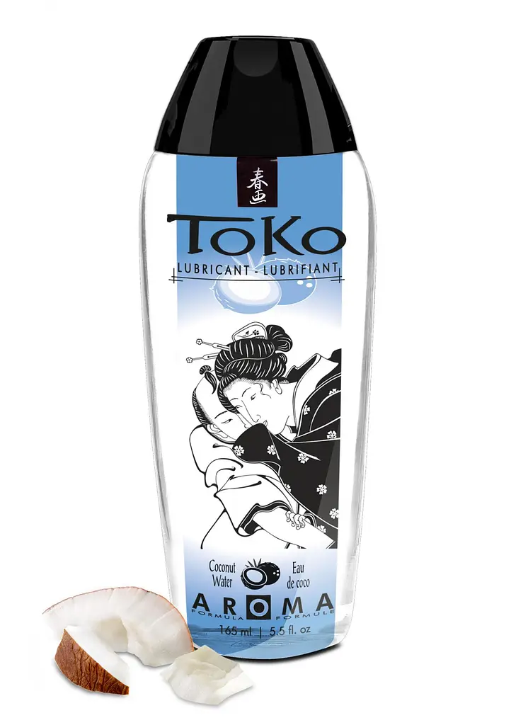 Оральний лубрикант Shunga Toko Aroma lubricant Coconut - зі смаком кокоса, 165 мл