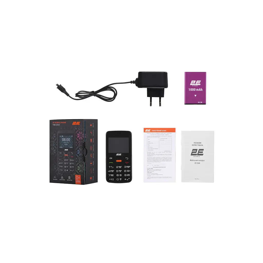 Мобільний телефон 2E T180 MAX Black (688130251051) - фото 11