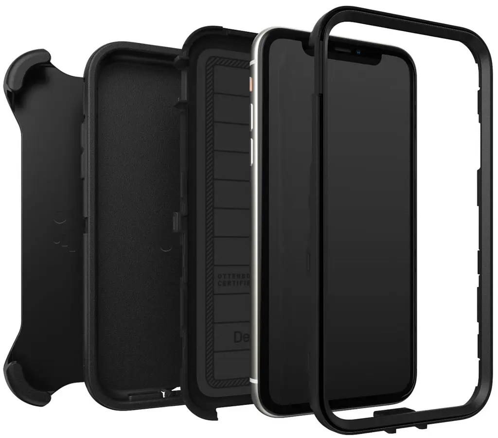 Чохол протиударний з кліпсою OtterBox Defender Pro 77-66213 для iPhone 12/12 Pro (6.1") Black - фото 9