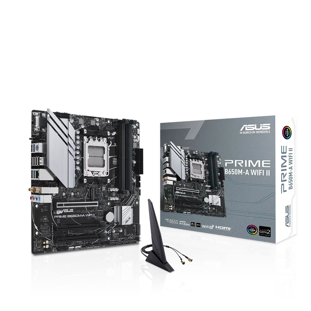 Материнська плата Asus B650M-A Prime Wi-Fi II Socket AM5 (PRIME B650M-A WIFI II) - фото 5