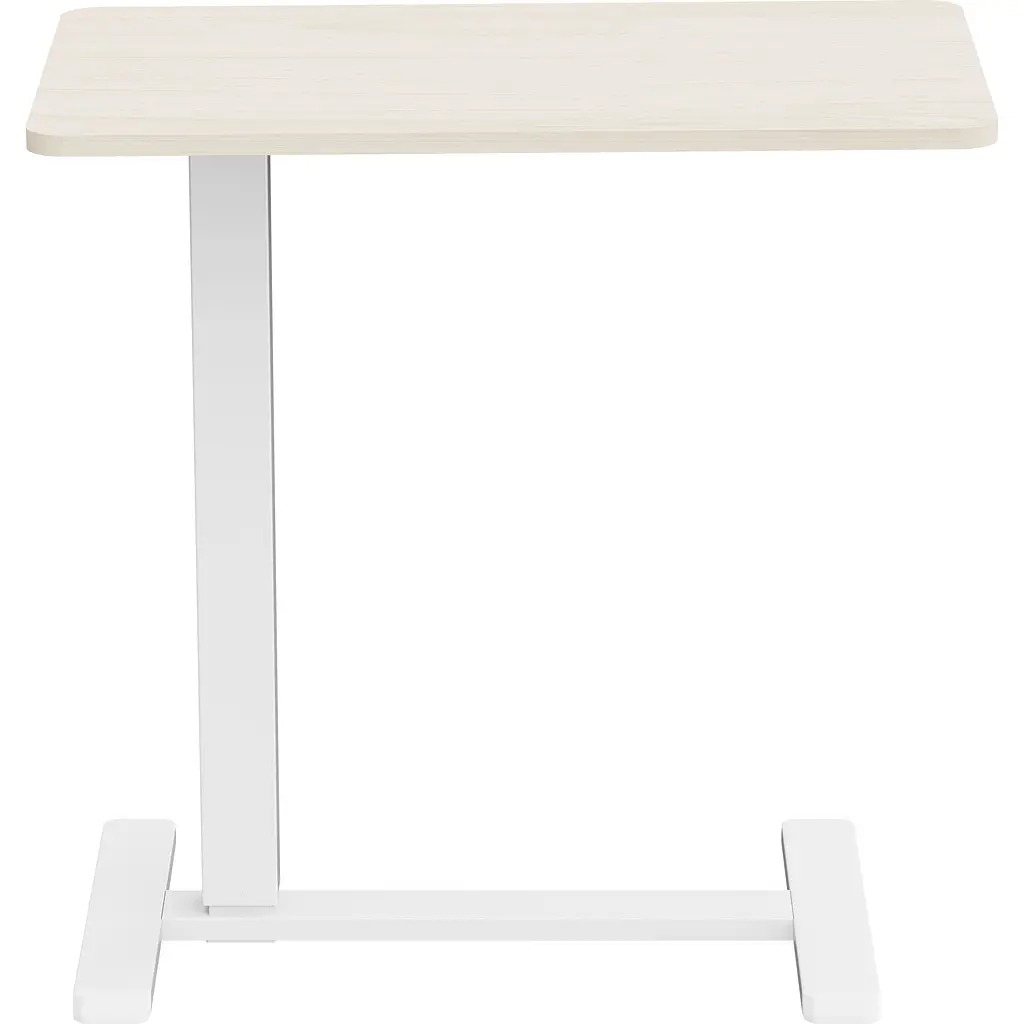 Стіл компактний 2E CE710WL, 710x400 мм, регульована висота, біло-бежевий - фото 4