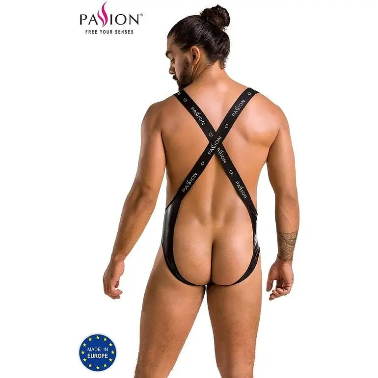 Чоловічий боді Passion 027 Body Bruno black L/XL - фото 6