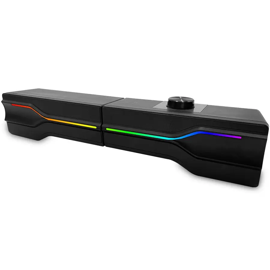 Акустична система 2.0 Media-Tech Soundbar з Bluetooth ARAGOR 8Вт., RGB Light - фото 2