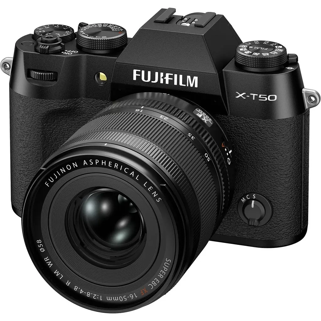Бездзеркальний фотоапарат Fujifilm X-T50 Kit XF 16-50mm f/2.8-4.8 R LM WR Black (16828478) [172736] - фото 3