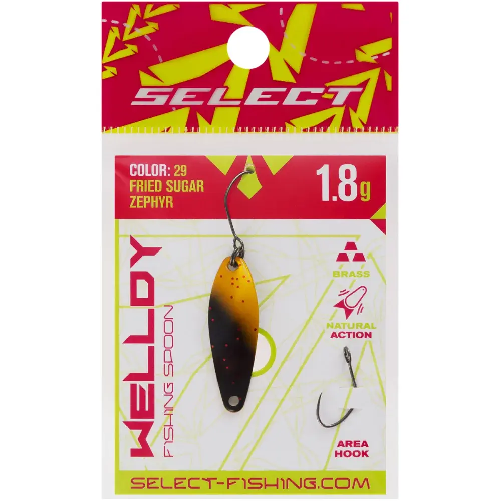 Блесна Select Welldy 1.8g 31mm #29 Fried Sugar Zephyr - фото 2