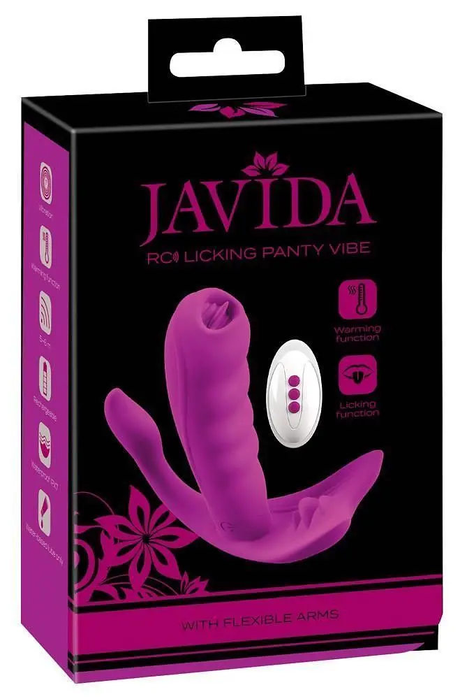 Вібратор Javida Licking Panty Vibe, 11 см (рожевий) - фото 8