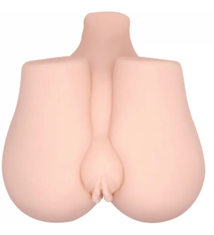 Мастурбатор Crazy Bull Vagina та Anus з вібрацією, 16х10 см - фото 6