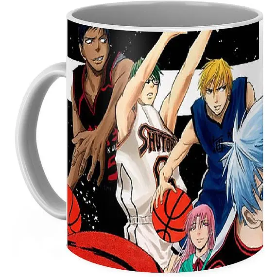 Кухоль GeekLand Kuroko no Basuke Баскетбол Куроко  KB.02.06 330 мл білий - фото 3