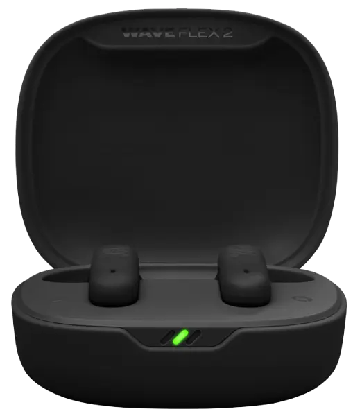 Гарнітура JBL WAVE FLEX 2 Black (JBLWFLEX2BLK) - фото 2