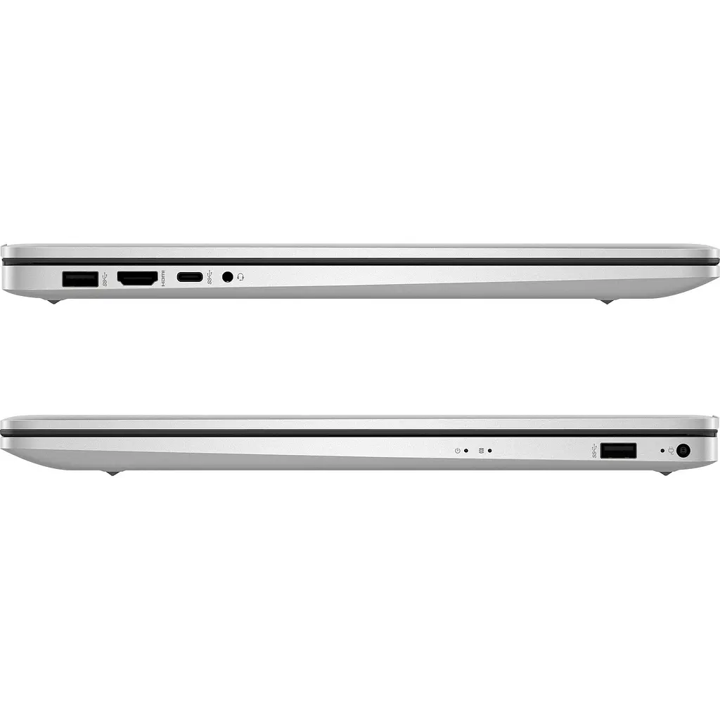 Ноутбук HP 17-cp2046ua 17.3" FHD IPS, 300n/Ryzen 5-7520U (4.3)/16Gb/SSD512Gb/Radeon/Win11H/Сріблястий (D16F6EA) - фото 5
