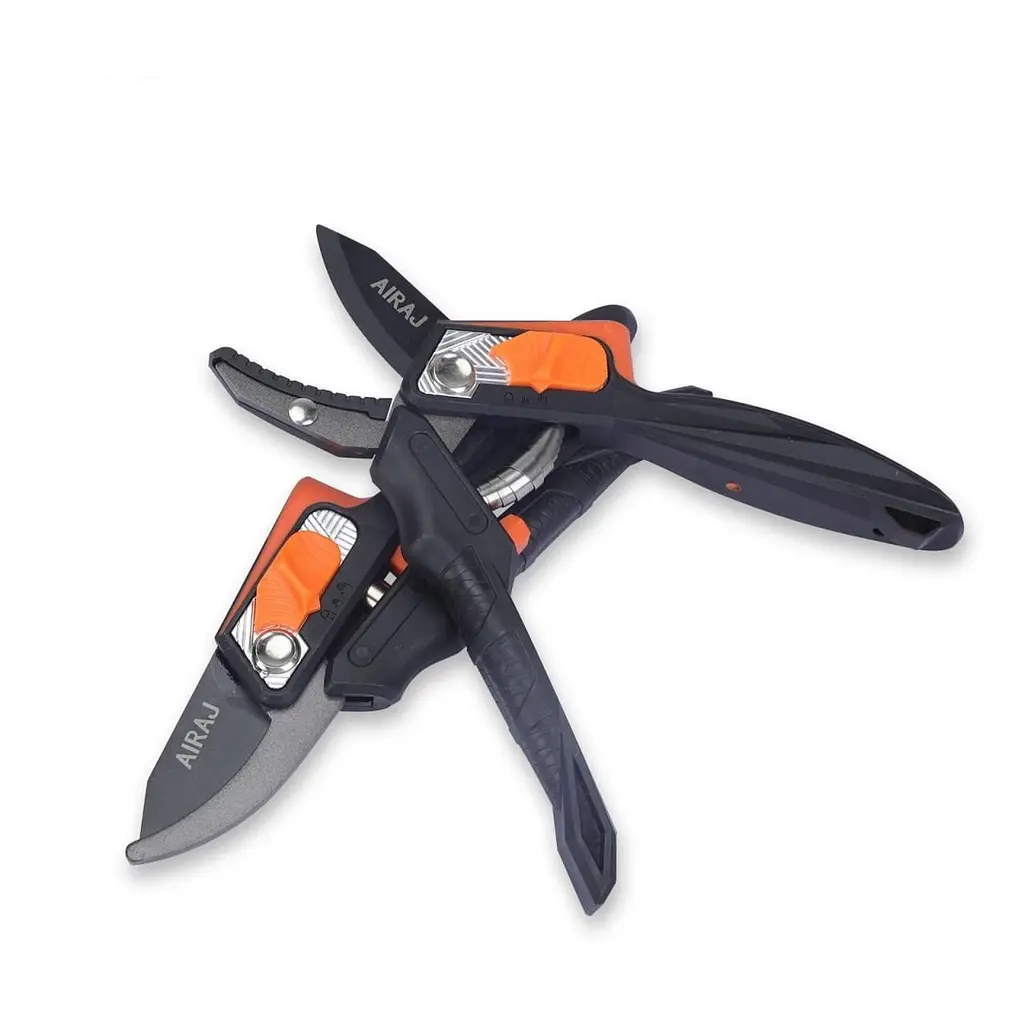 Садовый секатор Airaj 2102A профессиональный из нержавеющей стали 22 см - фото 2